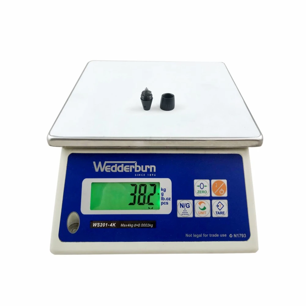 Tactical bolt knob tungsten tip weight