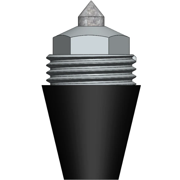 Tactical bolt knob tungsten tip main