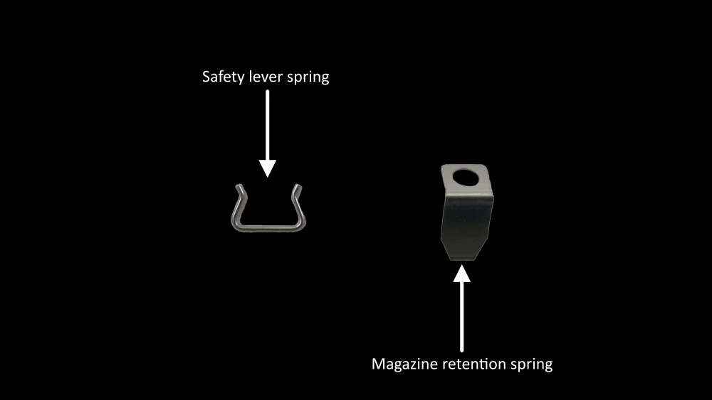 tikka t3/t3x trigger housing springs