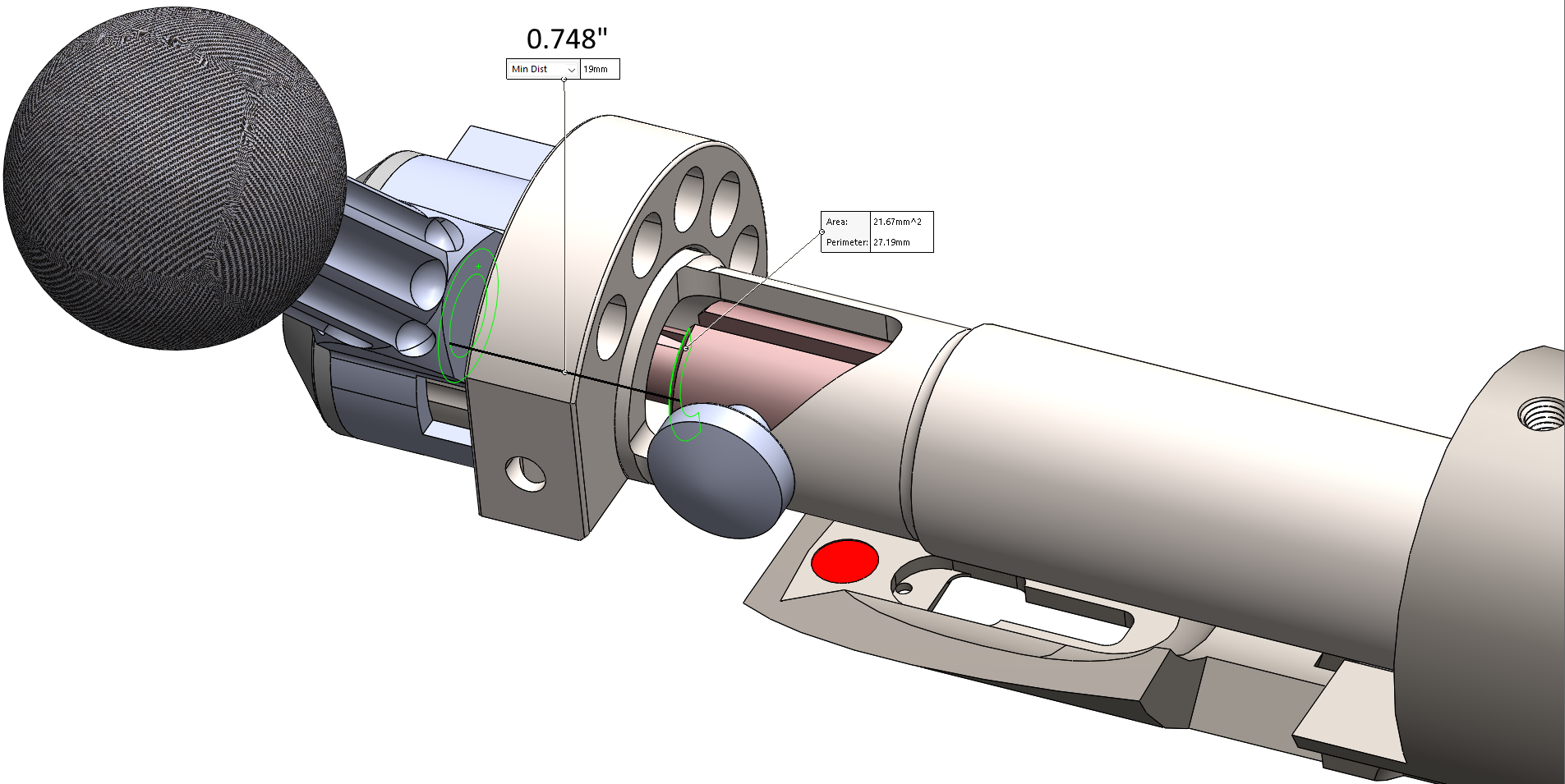 Savage 10-110 dimensions striker assembly