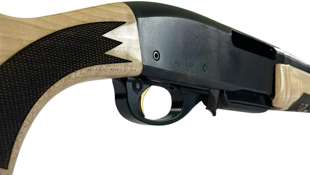 Remington 7600 extended magazine latch shotgun 3