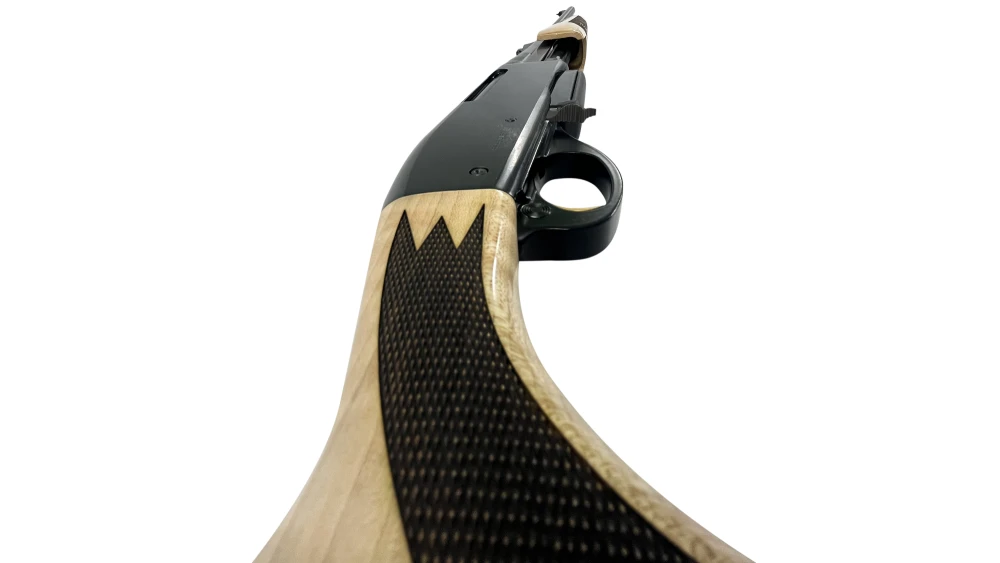 Remington 7600 extended magazine latch shotgun 6