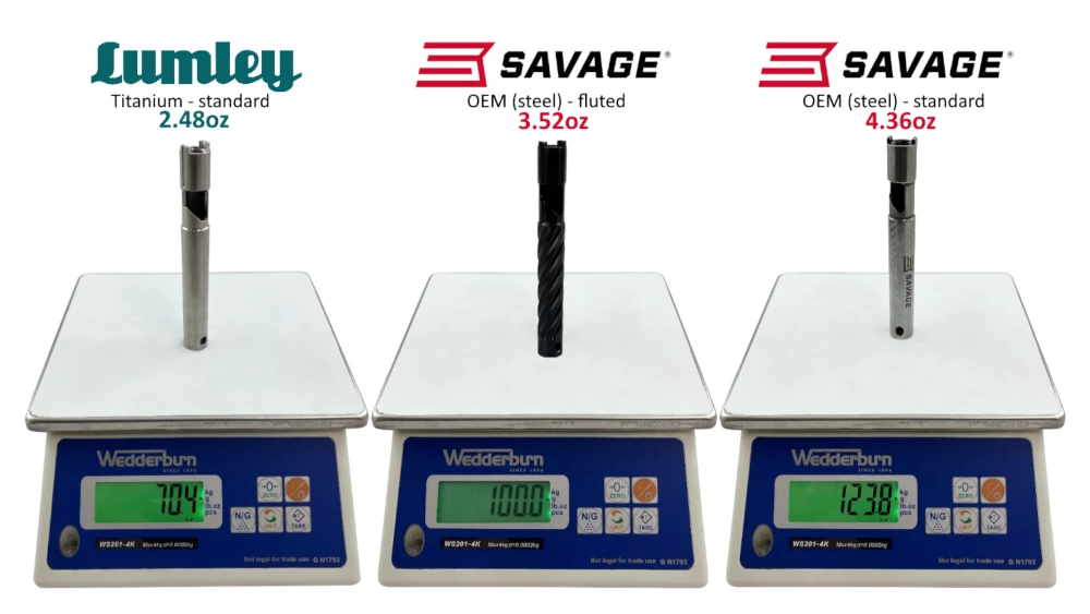 Savage bolt body weight