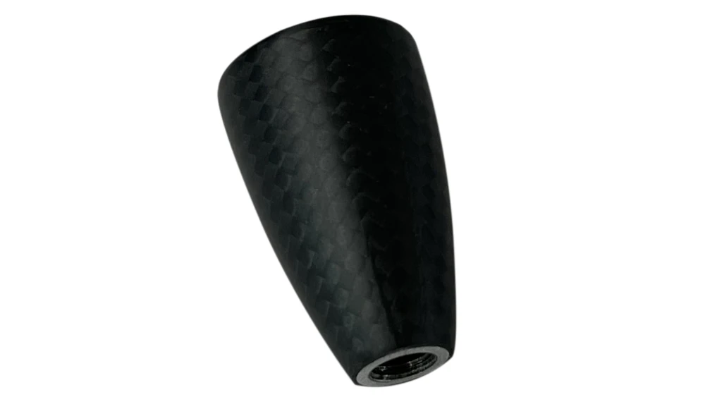 Carbon Fiber Tactical Bolt Knob top view