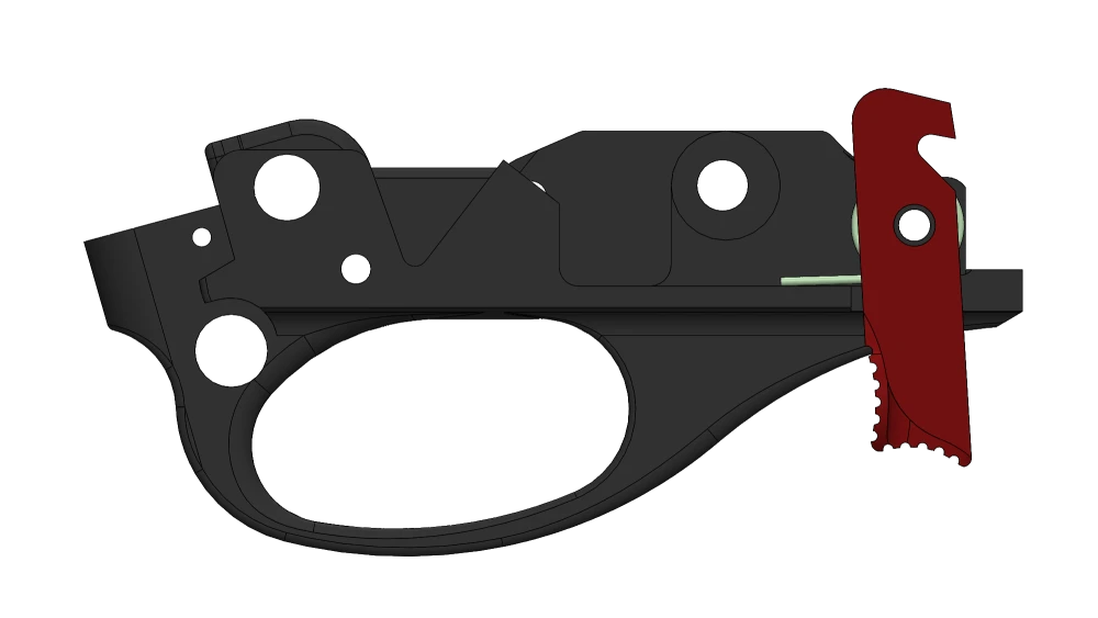 Remington 7600 extended magazine latch torsion spring 3