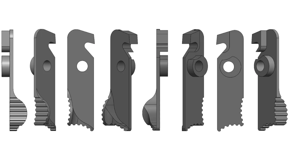 Remington 7600 extended magazine latch