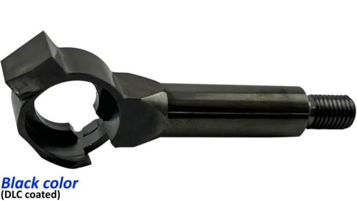 Savage titanium bolt handle black left handed 3