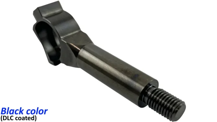 Savage titanium bolt handle black left handed 4