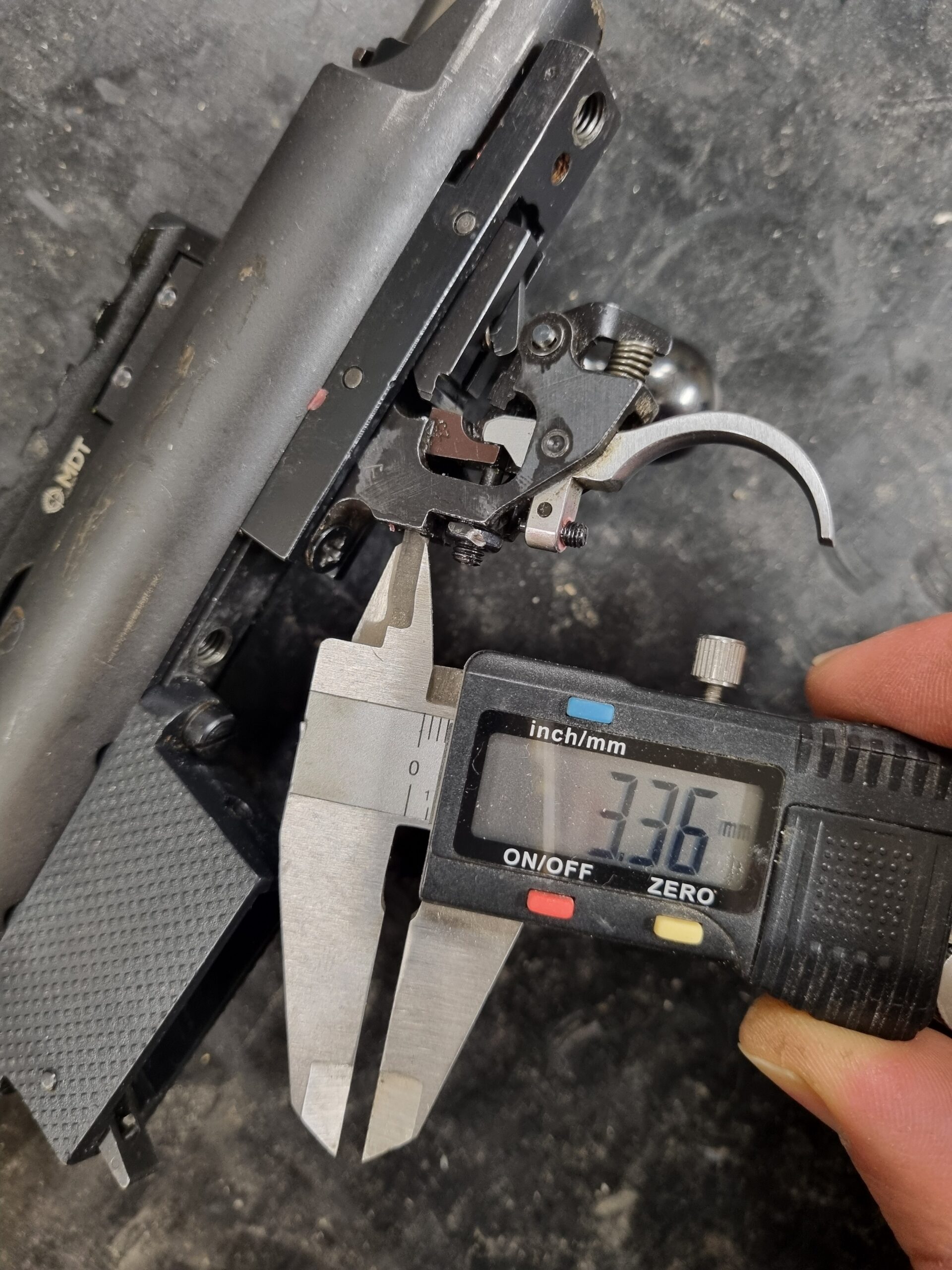 CZ SST hole size trigger